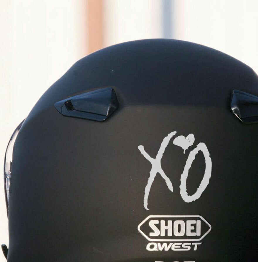 Xo The Weeknd Hugs And Kisses Logo Vinyl Decal Stickers