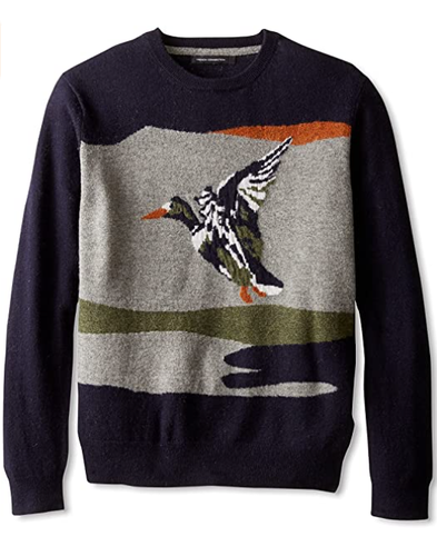 French Connection Landscape Lambswool Sweater Medium TD015 AA 01