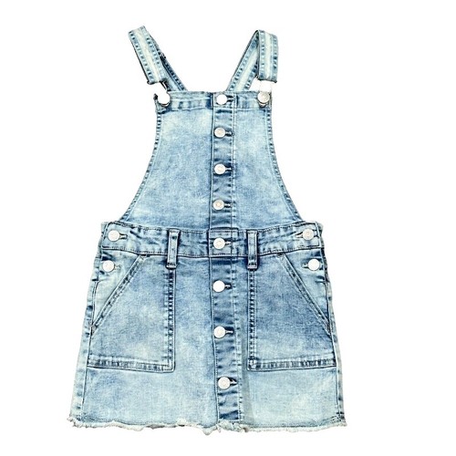 cowgirl justice denim dress Corset Cowgirl Denim Dress - Dark Denim, Large | Hazel and Olive