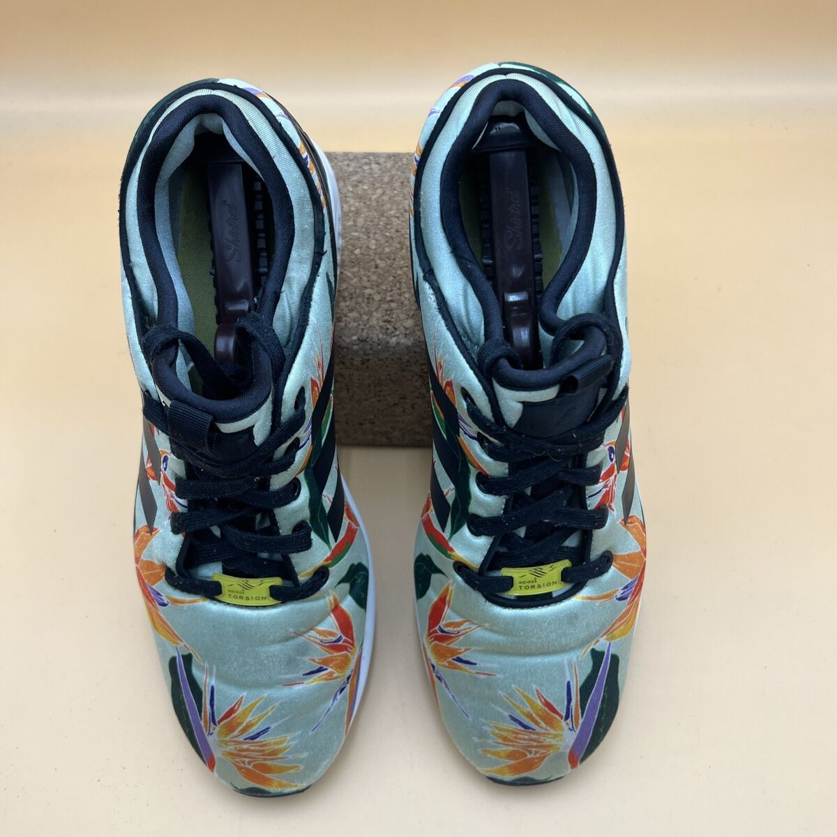 Adidas ZX Flux NPS B34468 Green Floral Running Shoes Men's Adidas ZX Flux NPS B34468 Green Floral Running Shoes Men's