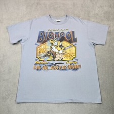 Vtg 1996 Paradise Garage T-shirt Mens XL Blue Big Tool Graphic Print Made in USA