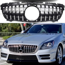 For Mercedes SLK Class R172 Panamericana front Bumper Grille 55 AMG Look 2011-16