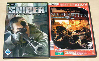 SNIPER ELITE & SNIPER PATH OF VENGEANCE - 2 PC SPIELE BUNDLE