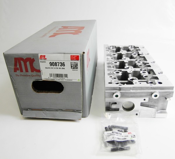 Zylinderkopf AMC Nackt VW Skoda 1,6L TDI 908736-image