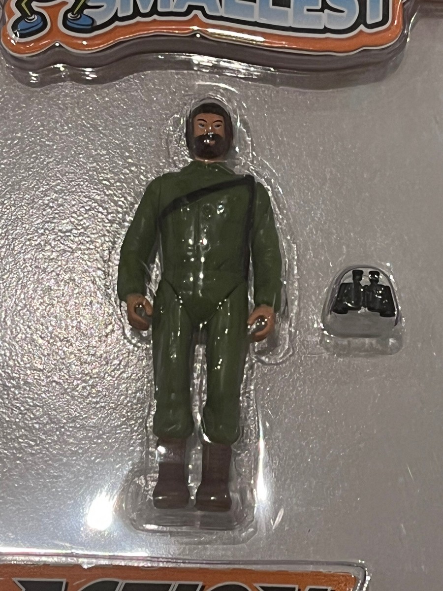 HASBRO World's Smallest ACTION MAN G I JOE Palitoy Toy Flock Hair