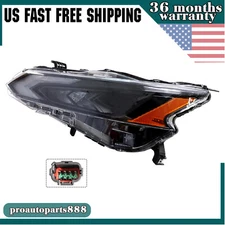 For 2023 2024 Nissan Altima Full LED Headlight Lamp Assembly Left Driver Black