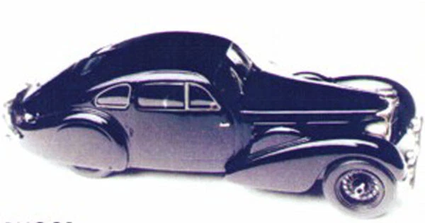 kit 1/43 BUGATTI TIPO 64 "JEAN" 1939 Vroom BUG001 - Immagine 2 di 2