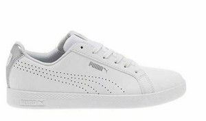 puma women's smash wns perf metallic sneaker