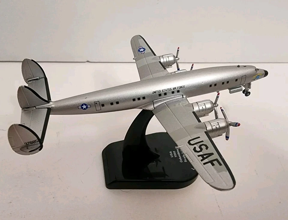 Model Power Postage Stamp planes 1/300 Diecast L-1049G USAF Columbine III - Image 4 of 4