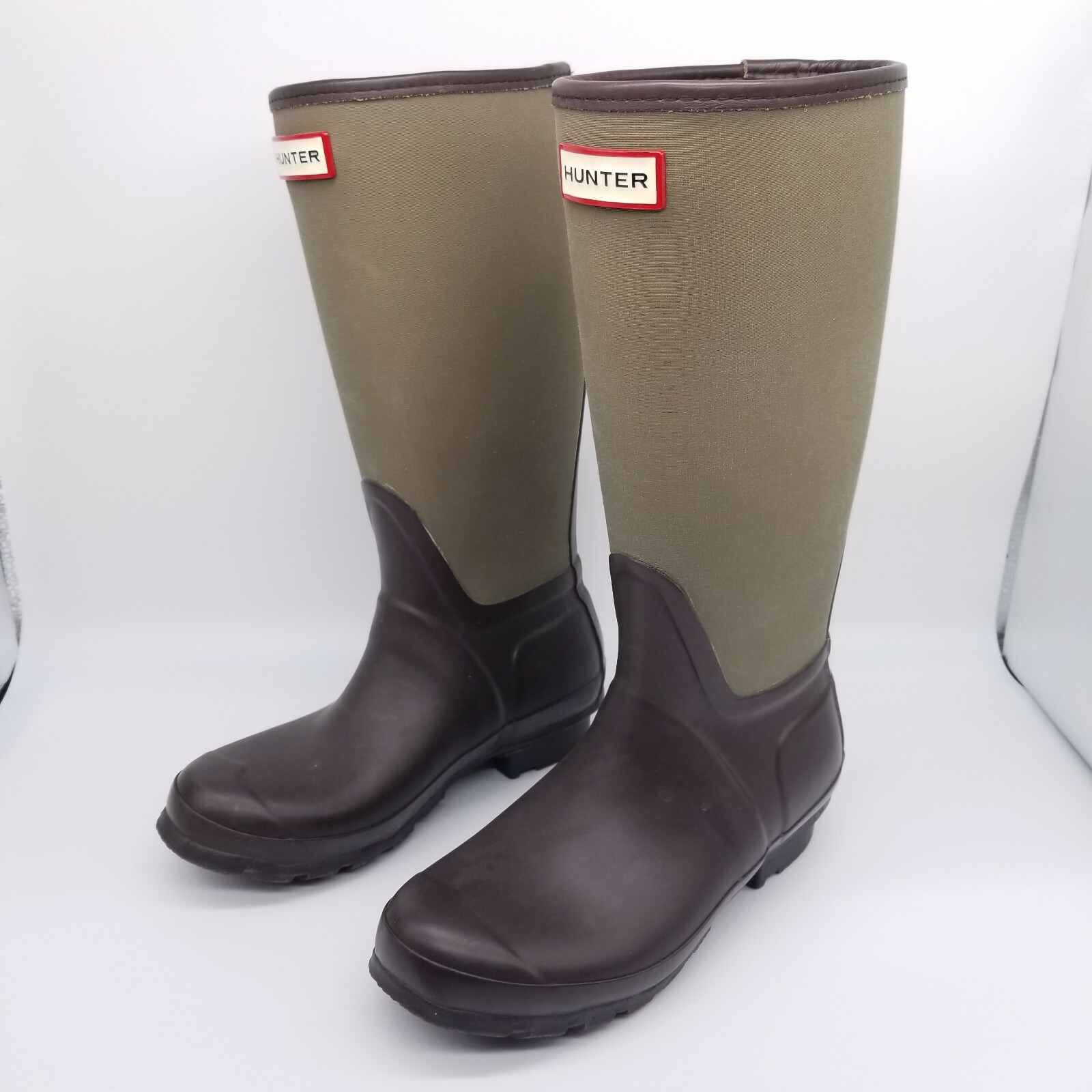Hunter Arlen Rain Boots Womens 5 Brown 