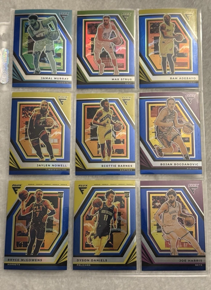 2022-23 Flux Silver Blue Red Sunshine Moonlight Eclispe Prizm You Pick PYC - Image 3 of 4