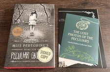2015 B&N SIGNED Ransom Riggs Miss Peregrine’s Home for Peculiar Children +PROMOS