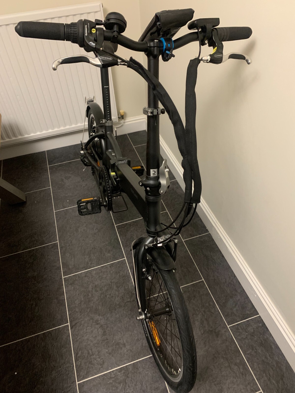 BTWIN 500e Adult Electric Folding Bike. Fully working with battery and