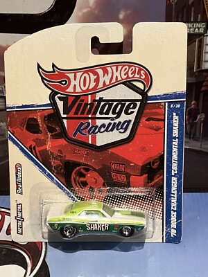 ミニカー Hot Wheels 70 Dodge Challenger SHAKER 2010 HOT WHEELS VINTAGE RACING '70 DODGE CHALLENGER CONTINENTAL