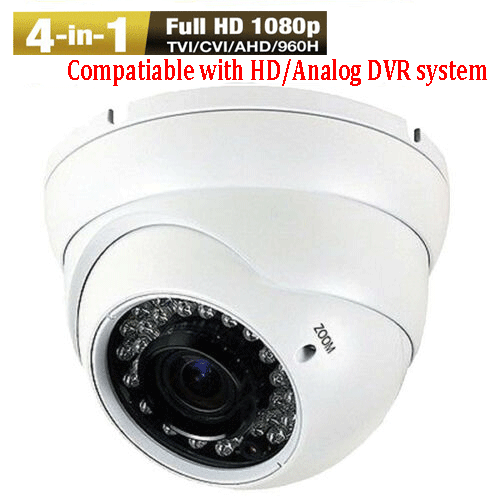 Amview 1800TVL Dome 2.8-12mm Vari-Focal 36 LEDs Security Surveillance Camera - Picture 1 of 2