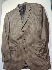 Ralph Lauren Wool/Cashmere sports coat blazer men 44L x33" 3-button jacket retro