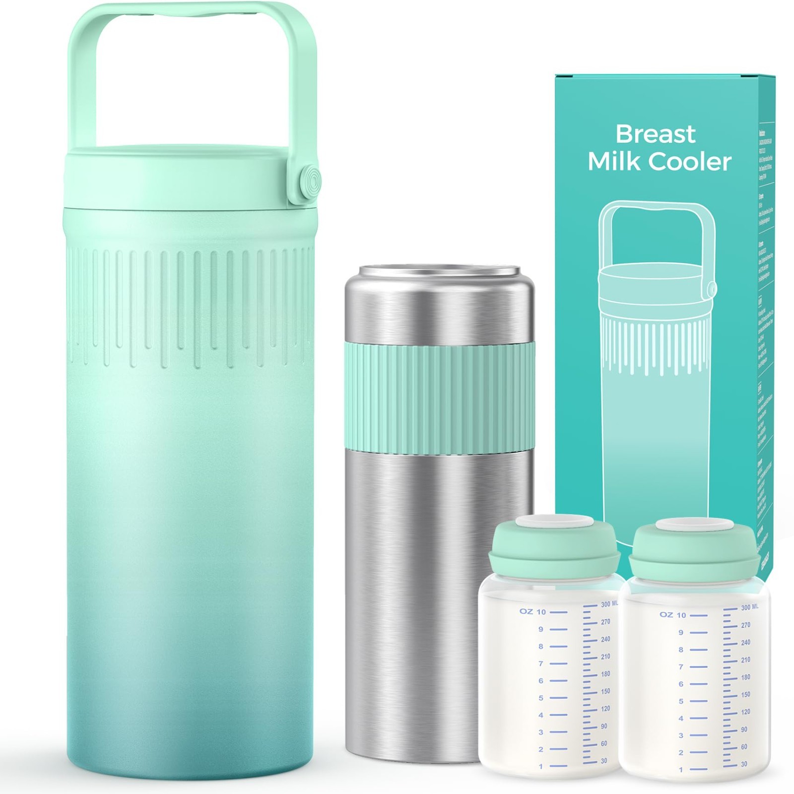Xaproo 22oz Stainless Steel Breast Milk Cooler Bottle, Large