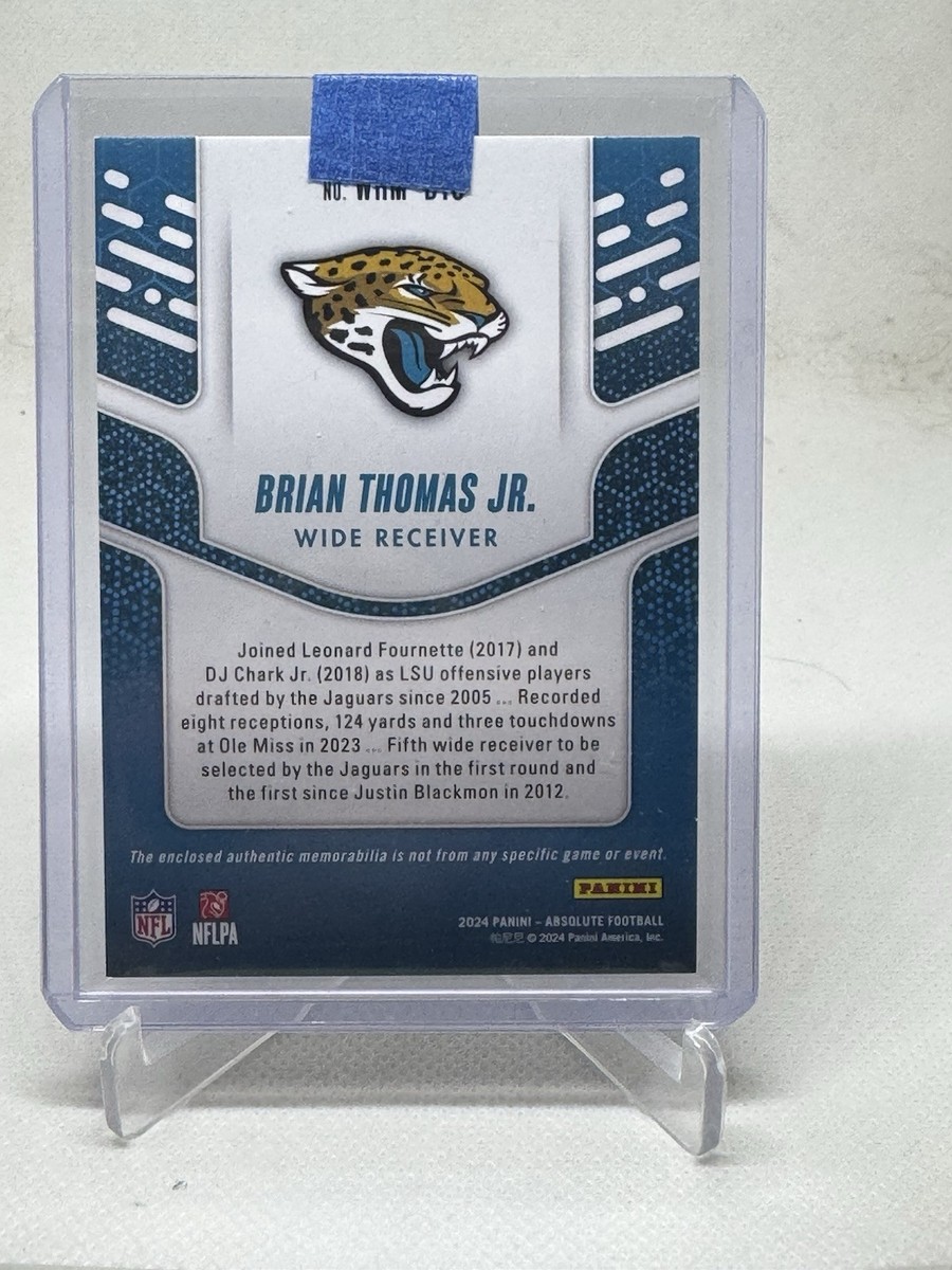 2024 Panini Absolute Brian Thomas Jr. War Room Materials 146/199