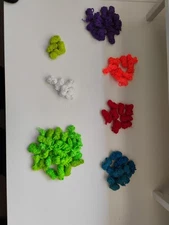 Yoyo String Pack Of 81  4yellow  5White 8Red 14 Purple 9Orange 12blue 29Lime