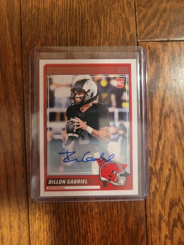 2025 Panini Score Dillon Gabriel Rookie Card Autograph