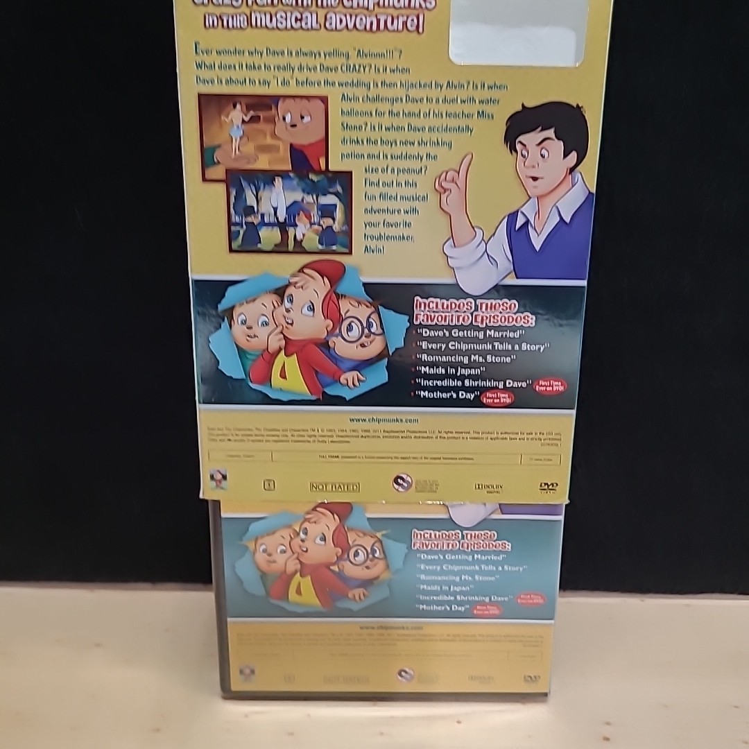 Alvin and & the Chipmunks: DRIVING DAVE CRAZY (DVD) Alvin Simon