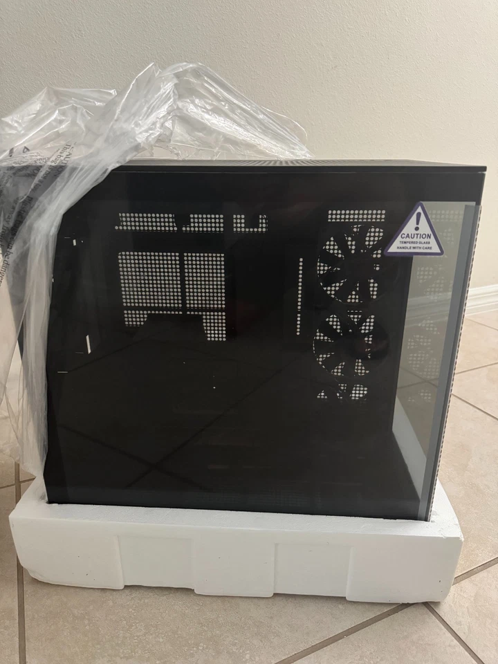 NZXT H9 Flow CM-H91FB-01 Dual-Chamber Mid-Tower Airflow Case Black - NOB - Image 3 of 4