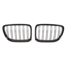 Doppelsteg Kühlergrill Grill Schwarz glänzend für BMW X1 E84 ab 09-15 auch M