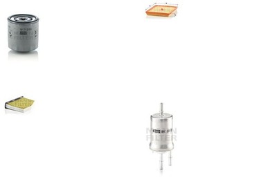 MANN-FILTER Inspektionspaket Filtersatz XL Leitungsfilter mit fungizider Wirkung