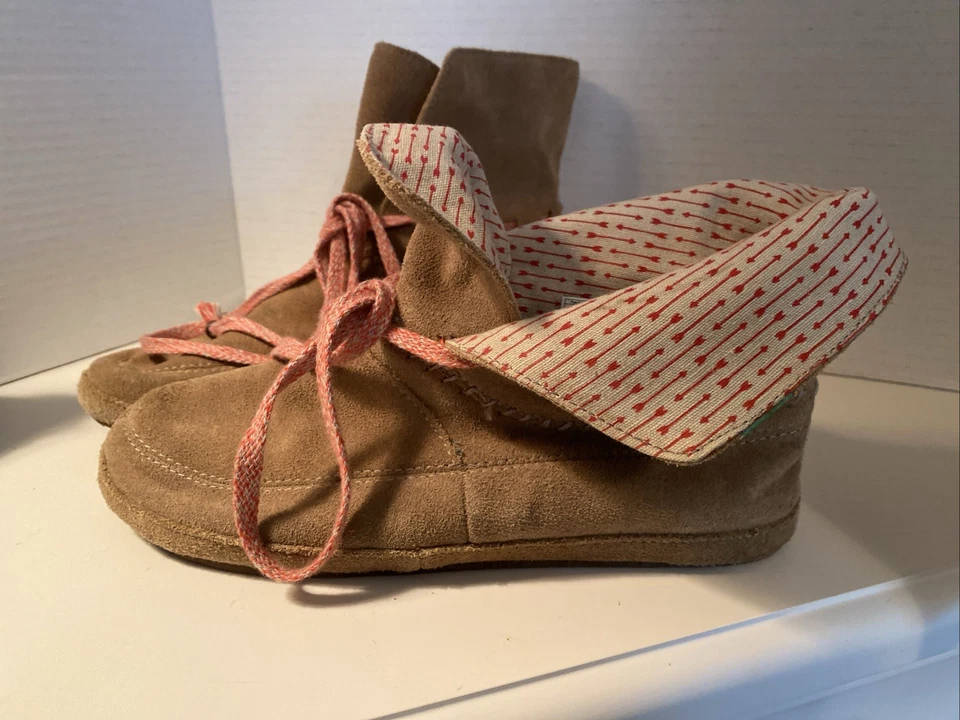 Botas plegables de cuero Sanuk Soulshine para mujer talla 7 Foto 2 de 4