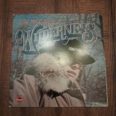 C.W. McCALL Wilderness LP 1976 Polydor Records PD-1-6069 White Label Promo VG+!!