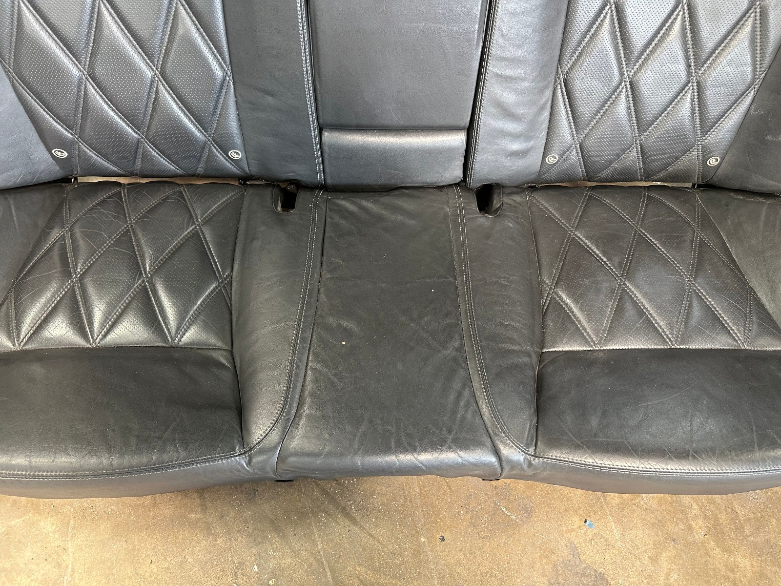 06-12 BENTLEY Flying Spur FRONT AND REAR SEATS ASSEMBLY SET Black OEM