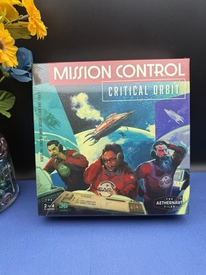 Mission Control: Critical Orbit, Space Board Game,Friendly Cooperative Brand New