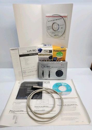 Roland ED UA-30 USB Audio Interface Audio Input/Output Interface