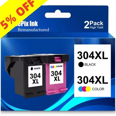DRUCKERPATRONEN 304 XL für HP DeskJet 2600 2630 3720 3730 3750 Envy 5032 5030
