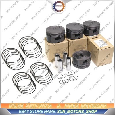 for VW 2.0 TFSI EA888 GEN4 Engine 4pcs Forged Pistons Rings Set STD 82.5mm 23mm