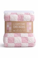 Cozy Chic Baby Blanket   Ultra Soft, Hypoallergenic   Crib, Stroller, Travel
