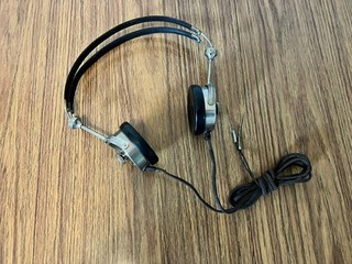 Vintage Valve Radio Headphones Dr Nesper Berlin 1930s Crystal set