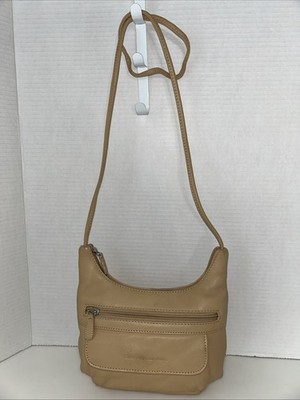 STONE MOUNTAIN USA Crossbody Shoulder Bag Purse Color Beige