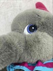 Gray Blue Eyes Pink Hat Elephant Stuffed Animal Dumbo Soft Plush Toy — photo 2