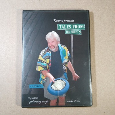 Kozmo Presents Tales From The Streets 2 DVD Set Guide To Performing Magic