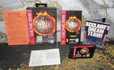 Sega Genesis NBA Jam T. E. Tournament Edition Complete Case Cart Manual Inserts