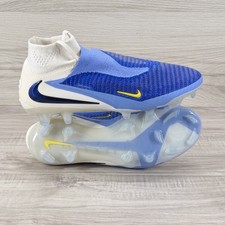 Nike Phantom 6 High Elite FG LV8 White Racer Blue HQ2328-400 Men's 6.5 / Wmns 8