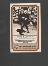 1974 FLEER HALL OF FAME IMMORTALS FOOTBALL CARD-JOHNNY BLOOD MCNALLY Near Mint