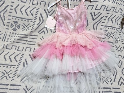Tutu Du Monde Girls Dress Pink Tulle Party Dress Sequin Bodice NWT. Party 5T