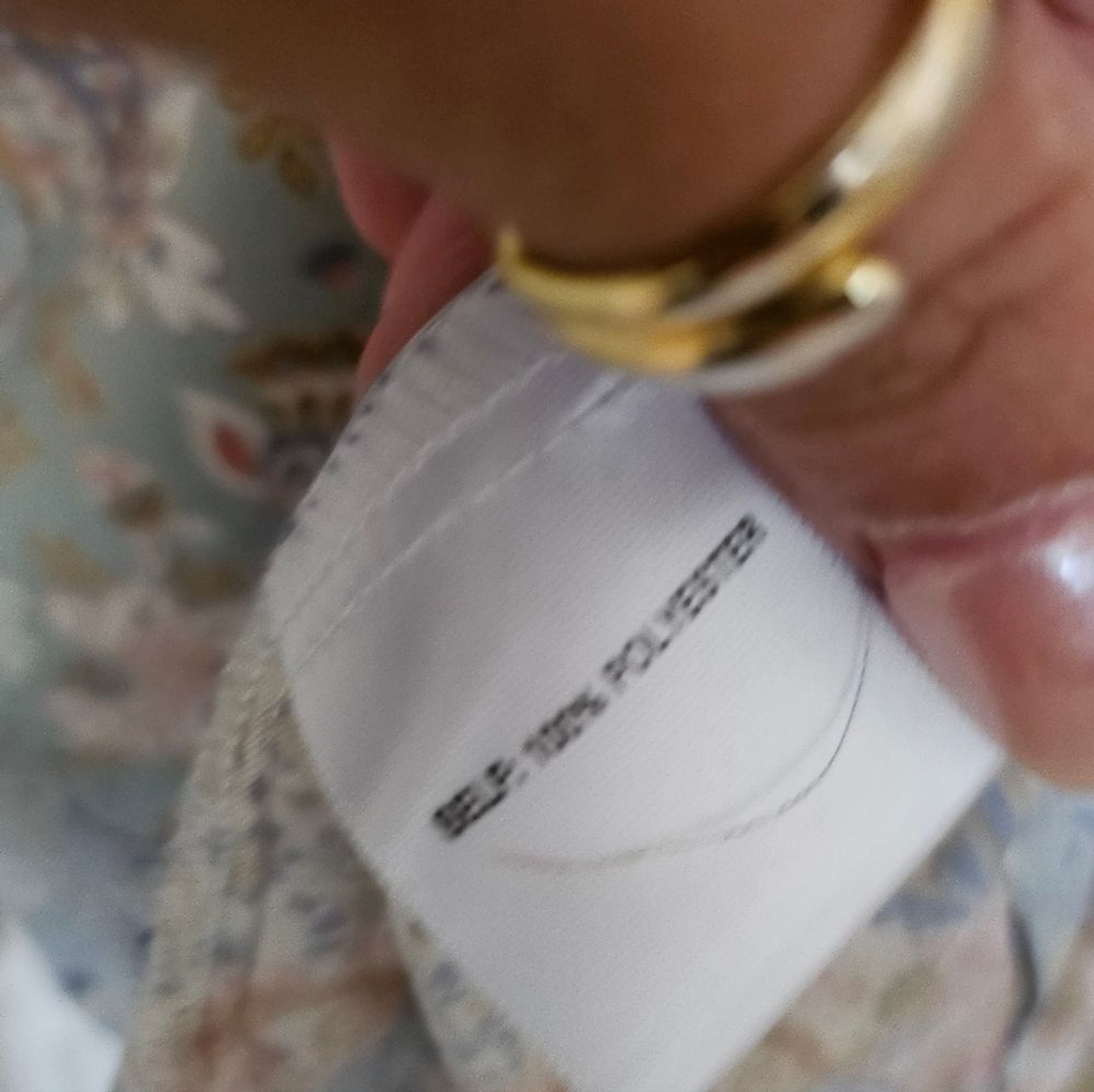 Rose + Olive Paisley Patchwork Button Down Blouse… - image 8