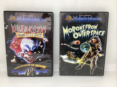 Killer Klowns from Outer Space/Morons From Outerspace DVD Midnite Movies Lot