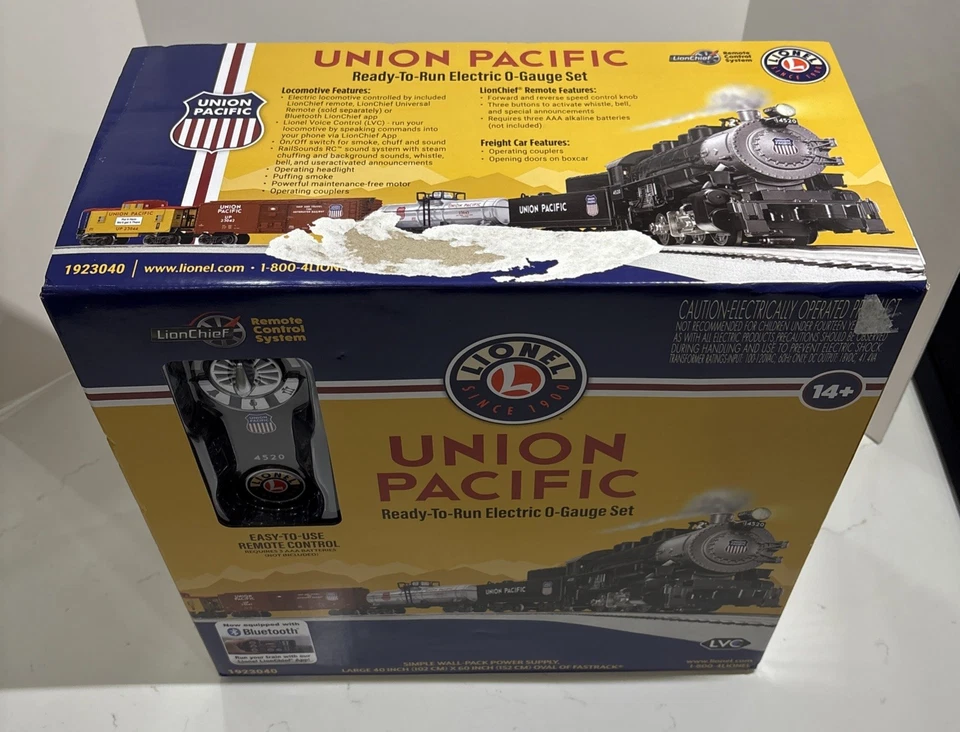 LIONEL LIONCHIEF UP FLYER 0-8-0 REMOTE BLUETOOTH TRAIN SET O GAUGE 1923040 NEW - Image 4 of 4
