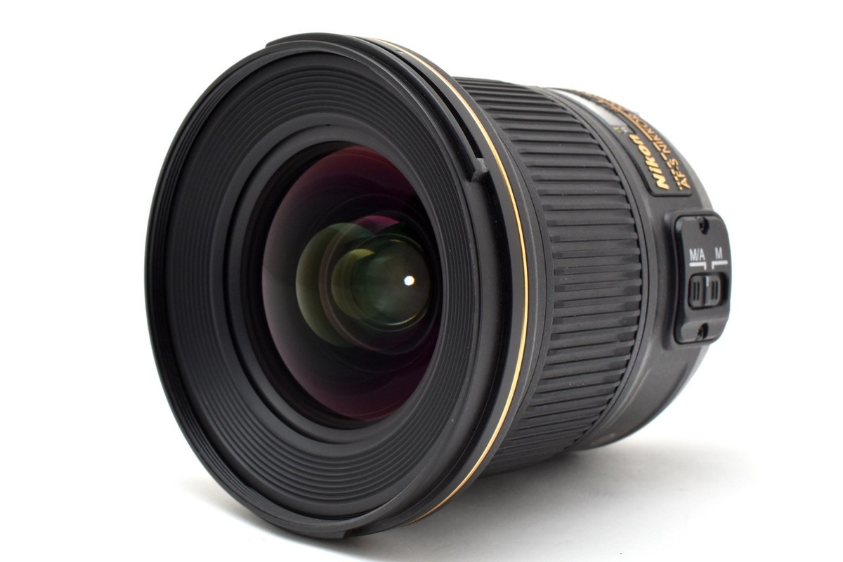 Top MINT w/Hood] Nikon AF-S NIKKOR 20mm f/1.8 G ED Wide Angle Lens