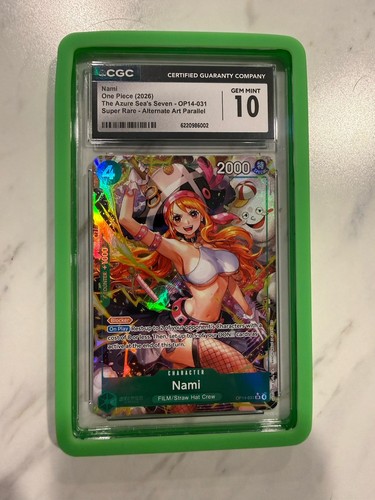 Nami (Alternate Art) graded CGC 10 for sale on eBay