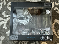 Star Wars Black Series Battle on Endor 2014 TRU Exc AT-ST Endor Leia MISB 3.75